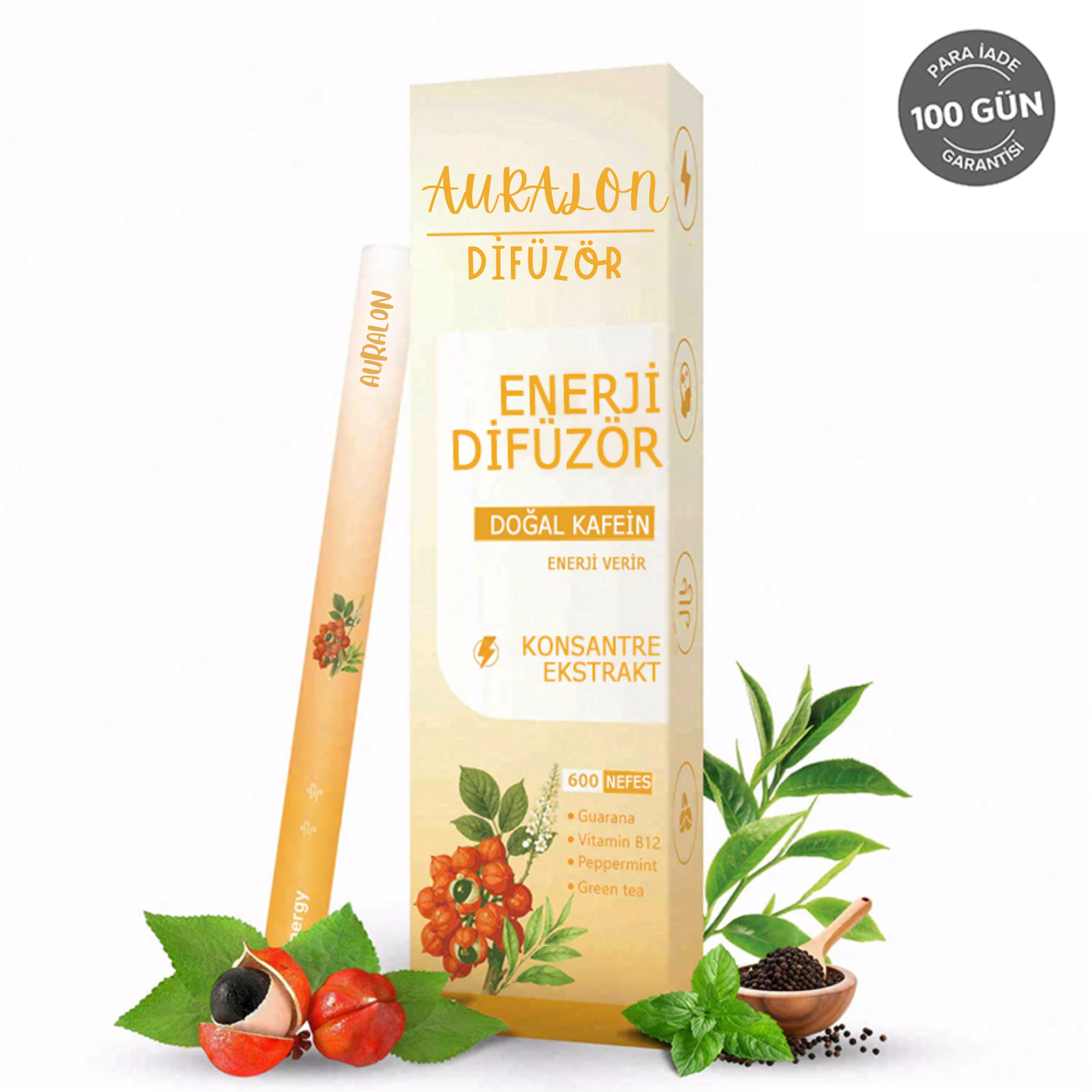 Auralon bitkisel difüzör bar